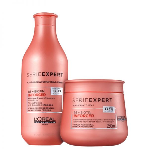 L'Oreal Professionnel Serie Expert Inforcer KIT Shampoo 300ml + Máscara 250g