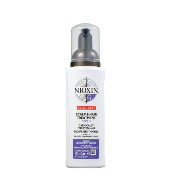 Nioxin System 6 Hair Treatment Tônico/Loção Capilar 100ml