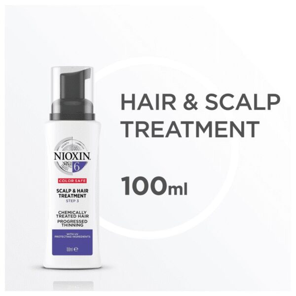 Nioxin System 6 Hair Treatment Tônico/Loção Capilar 100ml - Imagem 5