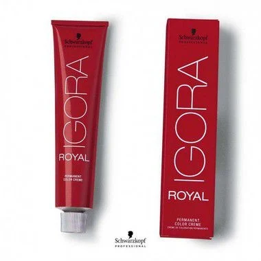 Coloração Schwarzkopf Igora Royal 60g - Cor 6-77 Louro Escuro