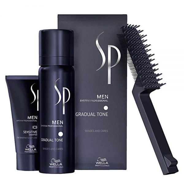 SP System Professional Men Gradual Tone Castanho 60ml/30ml