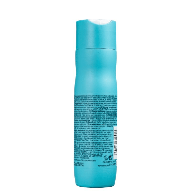 Wella Professionals Invigo Aqua Pure Shampoo 250ml Os Melhores 