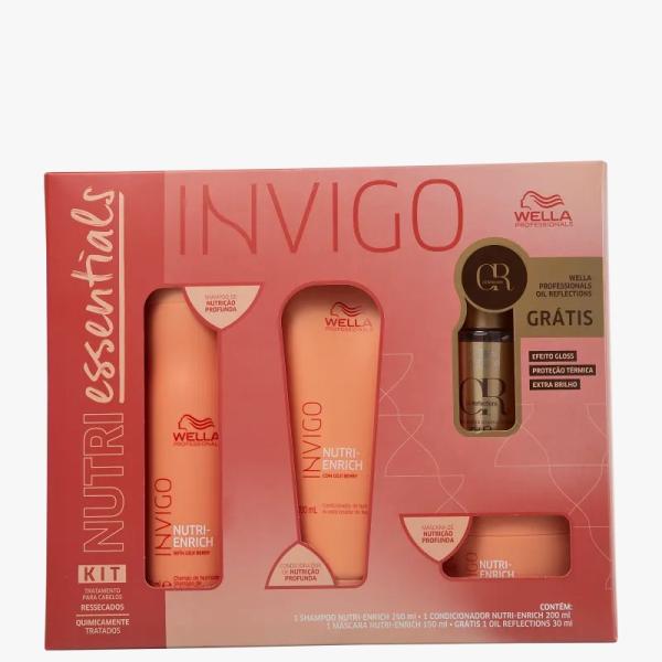 Kit Wella Professional Nutri Enrich (Gratis Oil Reflections 30ml) - Imagem 3