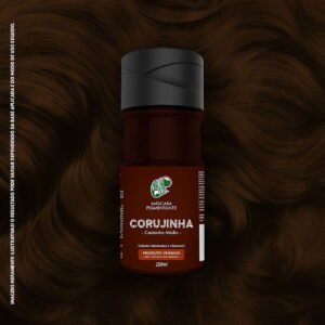 Kamaleão Color Máscara Pigmentante Corujinha (Castanho Médio) 150ml