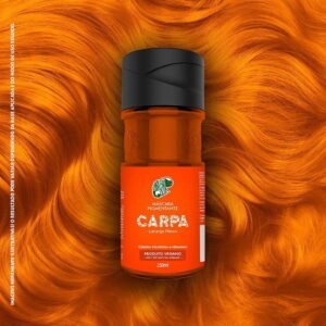 Kamaleão Color Máscara Pigmentante Carpa (Laranja Neon) 150ml