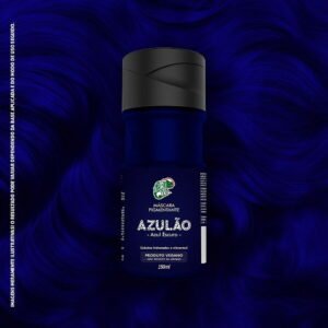 Kamaleão Color Máscara Pigmentante Azulão (Azul Escuro) 150ml