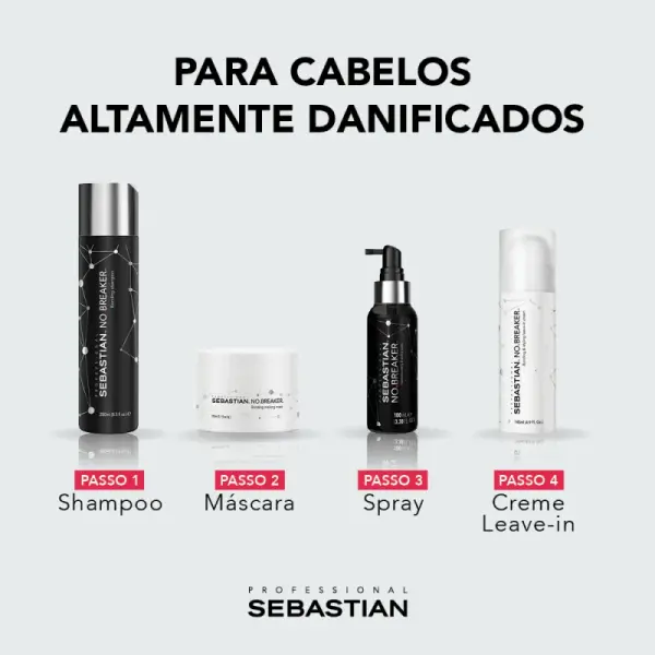 Sebastian Professional No Breaker - Máscara Capilar 500ml - Imagem 5